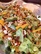 Mango Pumpkin Seed Salad w/Veggie Bacon Avocado and Goat Cheese
